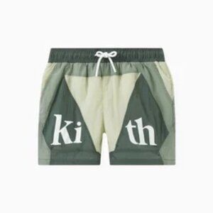 Kith Green Turbo Swim Shorts in Nylon S 6/7